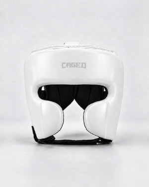 Caged 'X' Series Head Guard - White/Off White