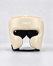 Caged 'X' Series Head Guard - Cream White