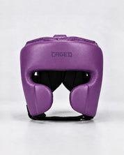 Caged 'X' Series Head Guard - Purple