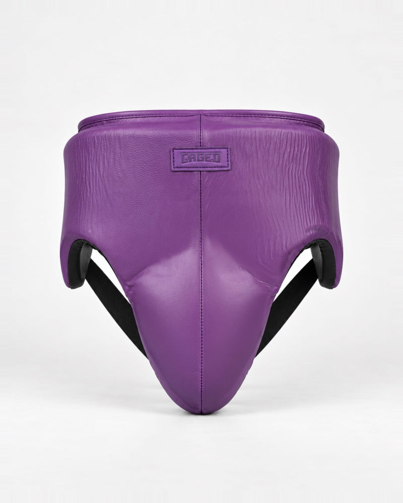 Caged 'X' Series Groin Guard - Purple