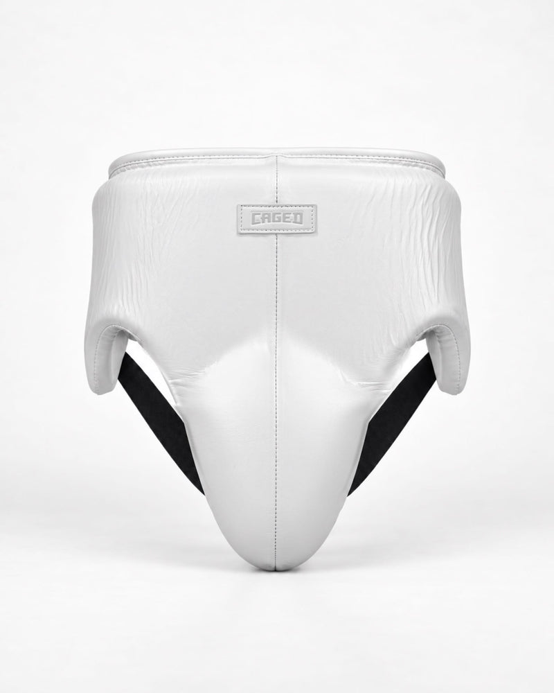 Caged 'X' Series Groin Guard - White/Off White