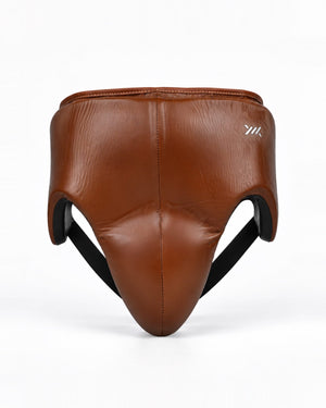 Caged Heritage Groin Guard - Vintage Brown