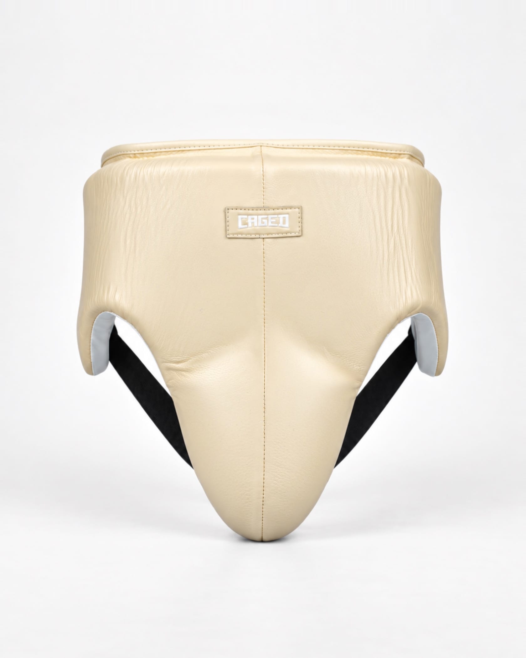 Caged 'X' Series Groin Guard - Cream White
