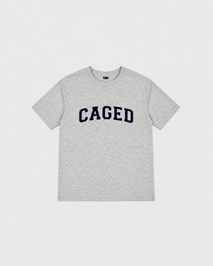 Caged T-Shirt Varsity - Grey Melange