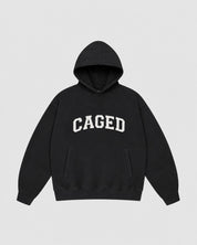 Caged Hoodie Varsity - Black/White