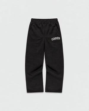 Caged Joggers Varsity - Black/White