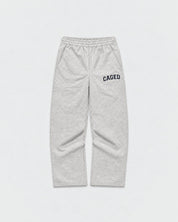 Caged Joggers Varsity - Grey Melange/Navy Blue