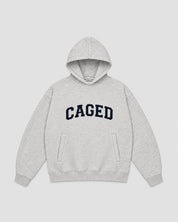 Caged Hoodie Varsity - Grey Melange
