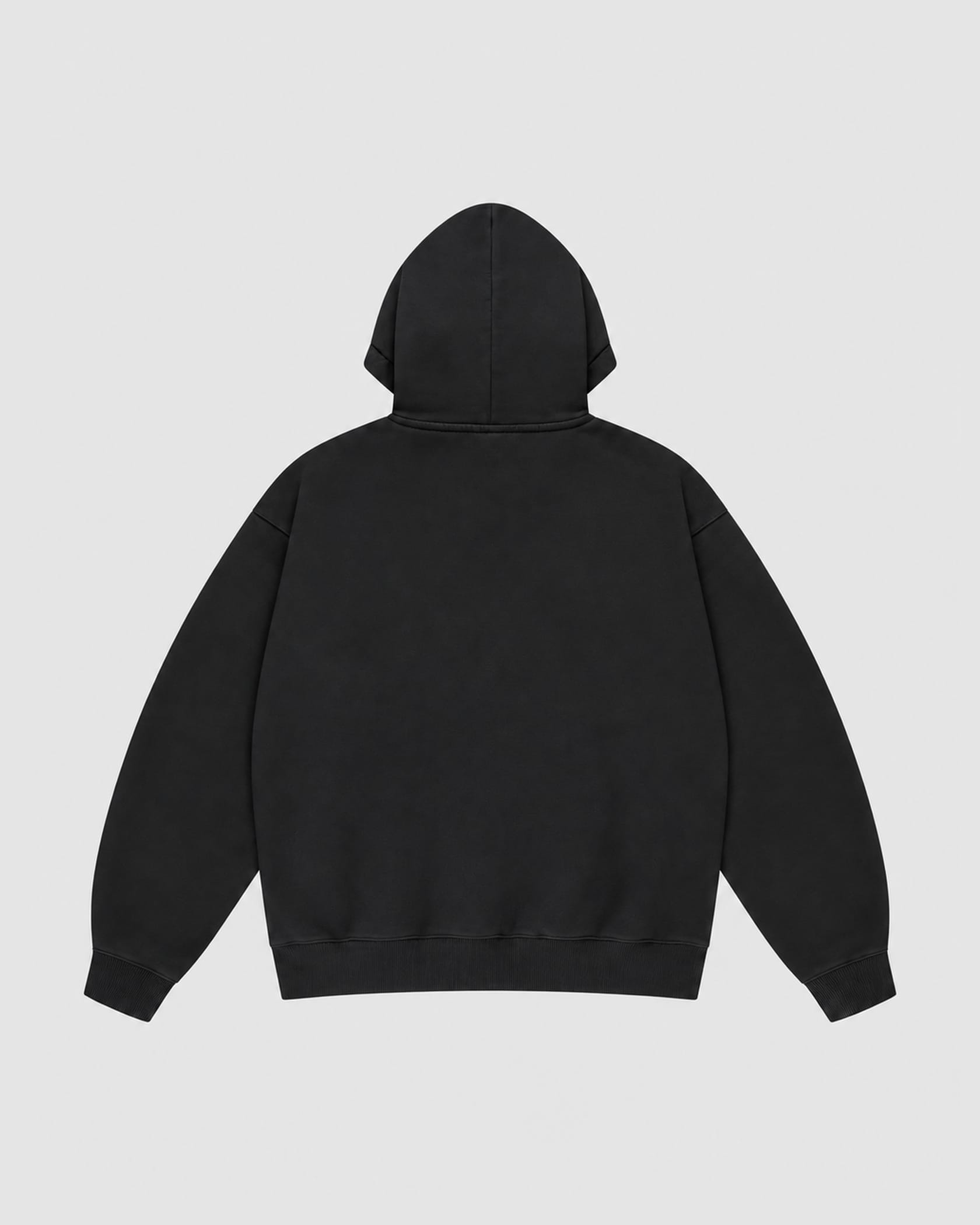 Caged Hoodie Varsity - Black/White