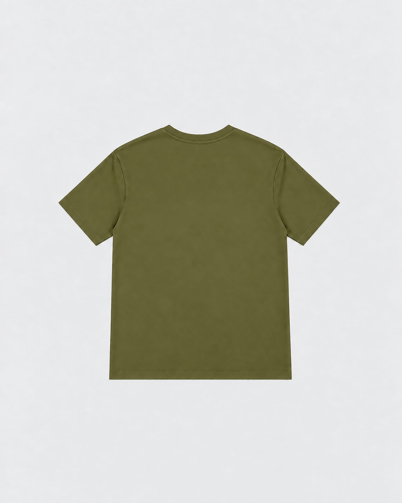 Caged T-Shirt Varsity - Khaki Green/White