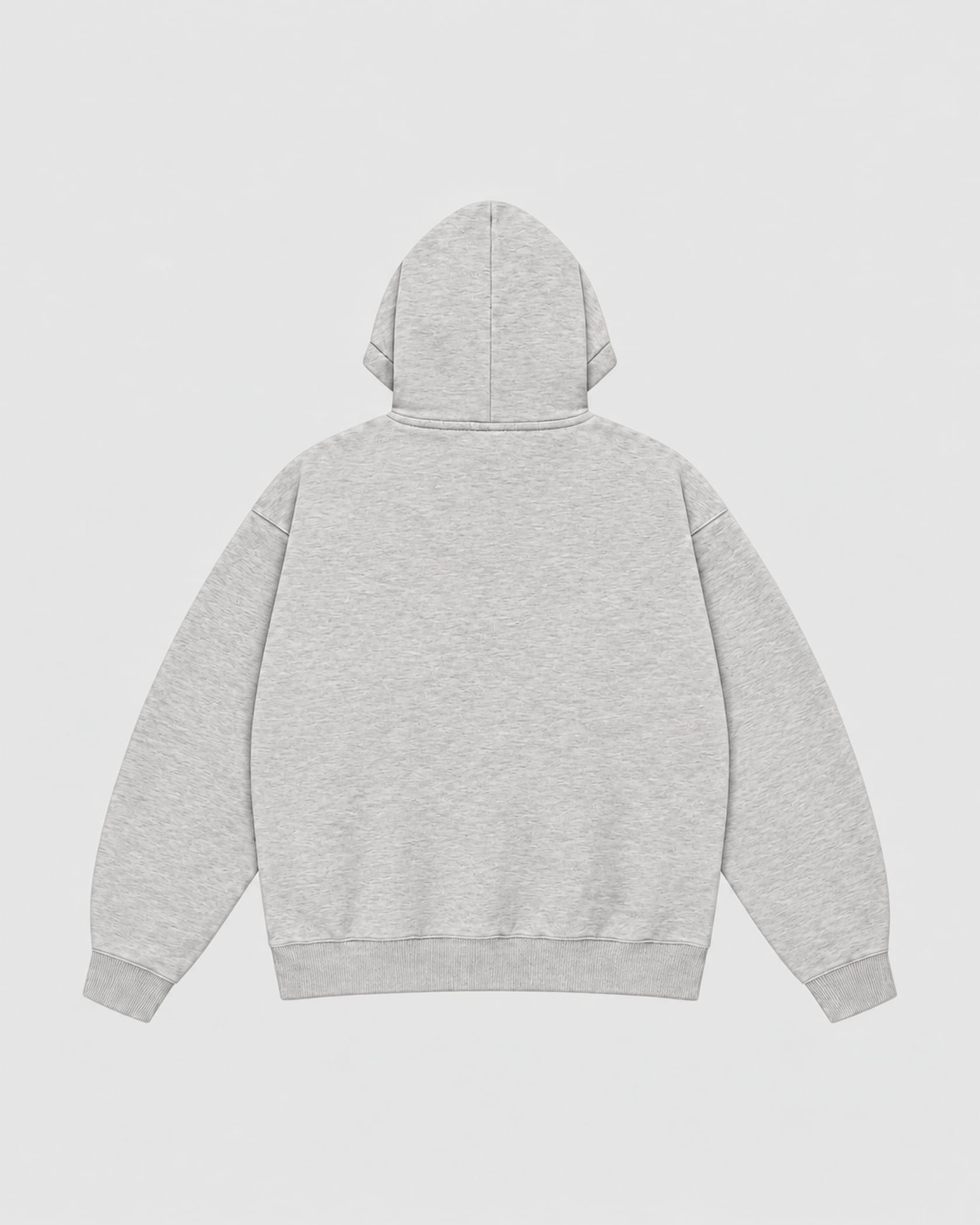 Caged Hoodie Varsity - Grey Melange