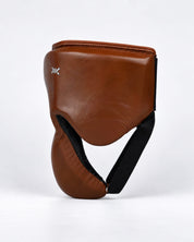 Caged Heritage Groin Guard - Vintage Brown