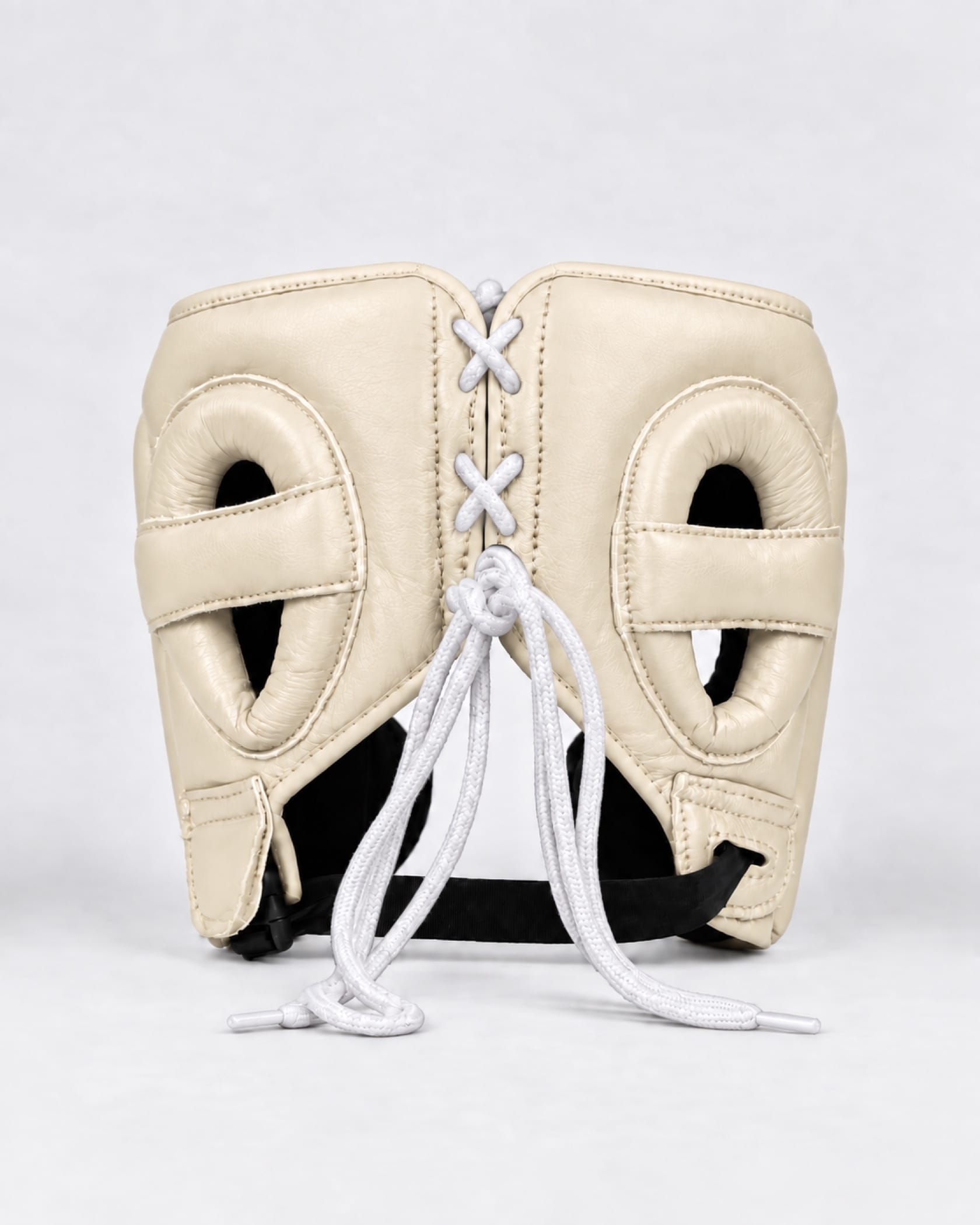 Caged 'X' Series Head Guard - Cream White