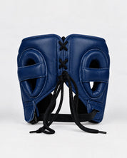 Caged 'X' Series Head Guard - Navy Blue/White