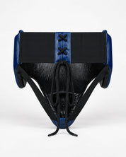 Caged 'X' Series Groin Guard - Navy Blue/White