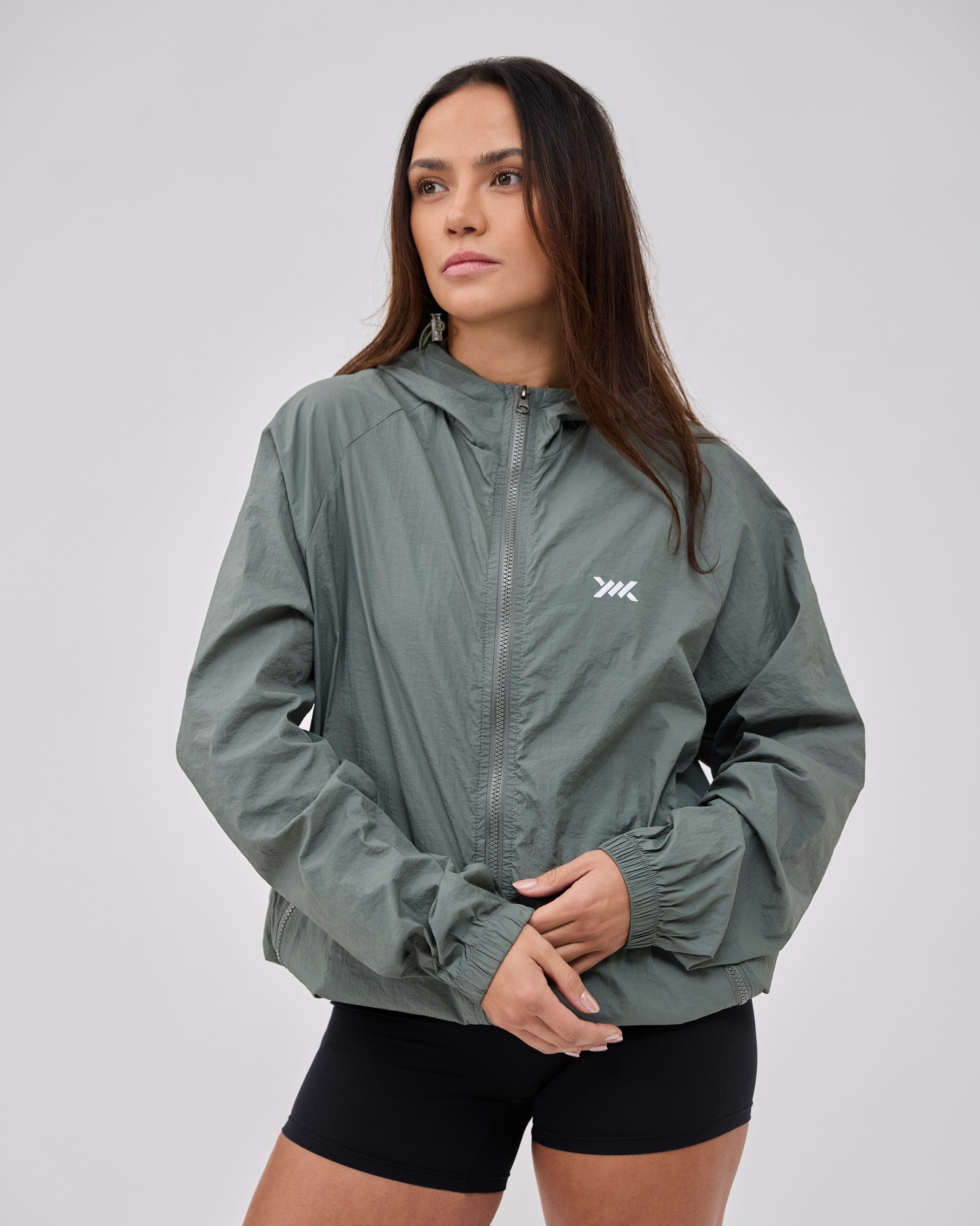 Hooded ultralight windbreaker