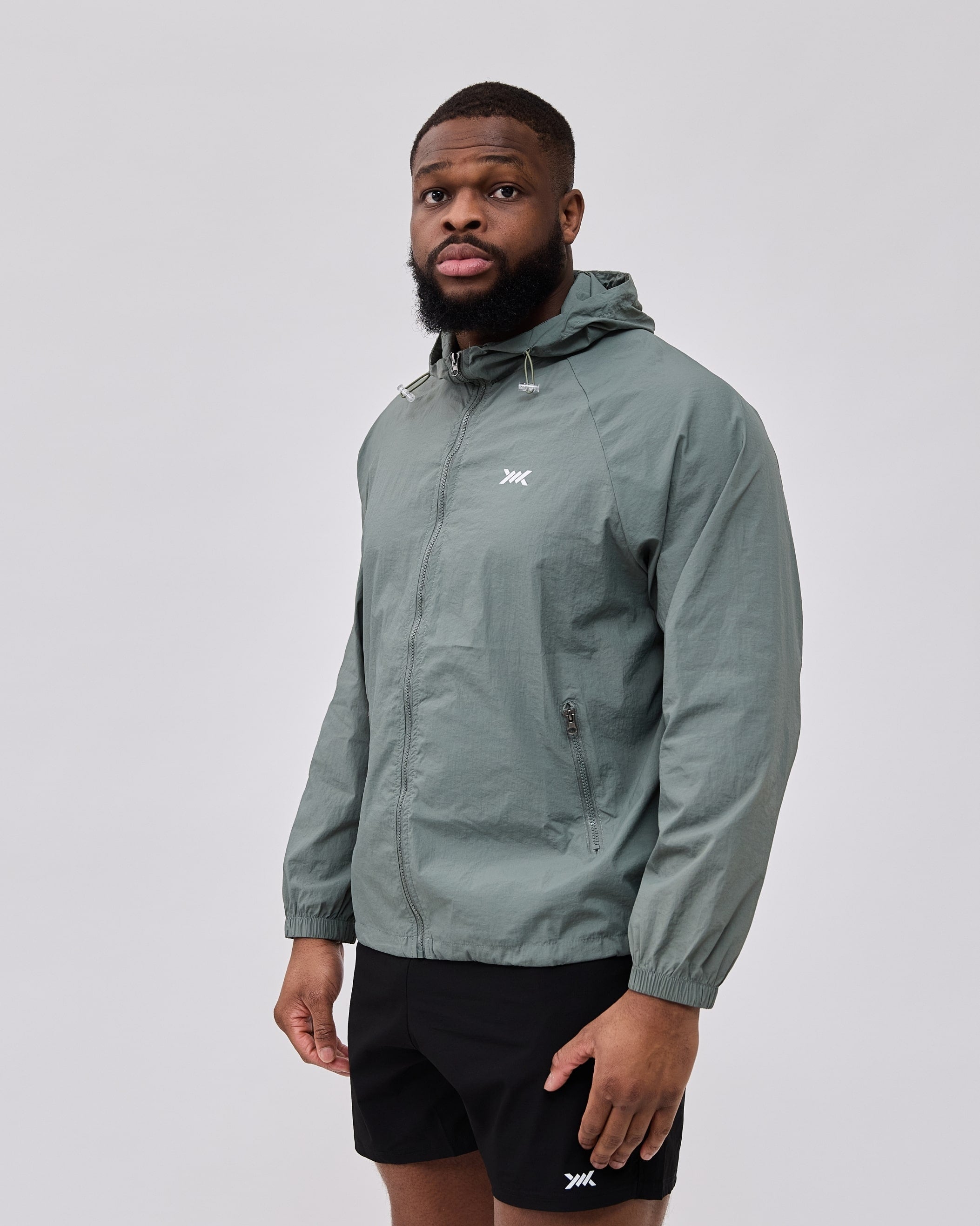 Hooded ultralight windbreaker