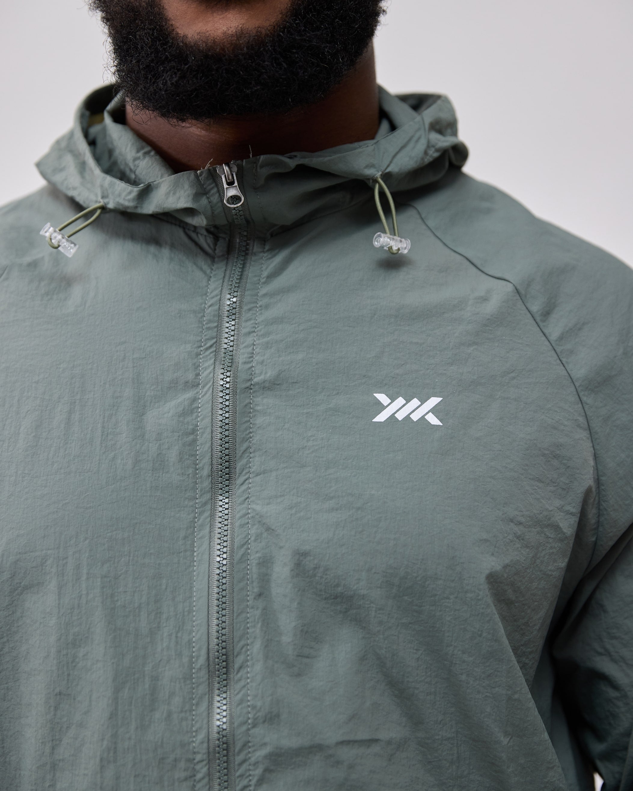 Hooded ultralight windbreaker