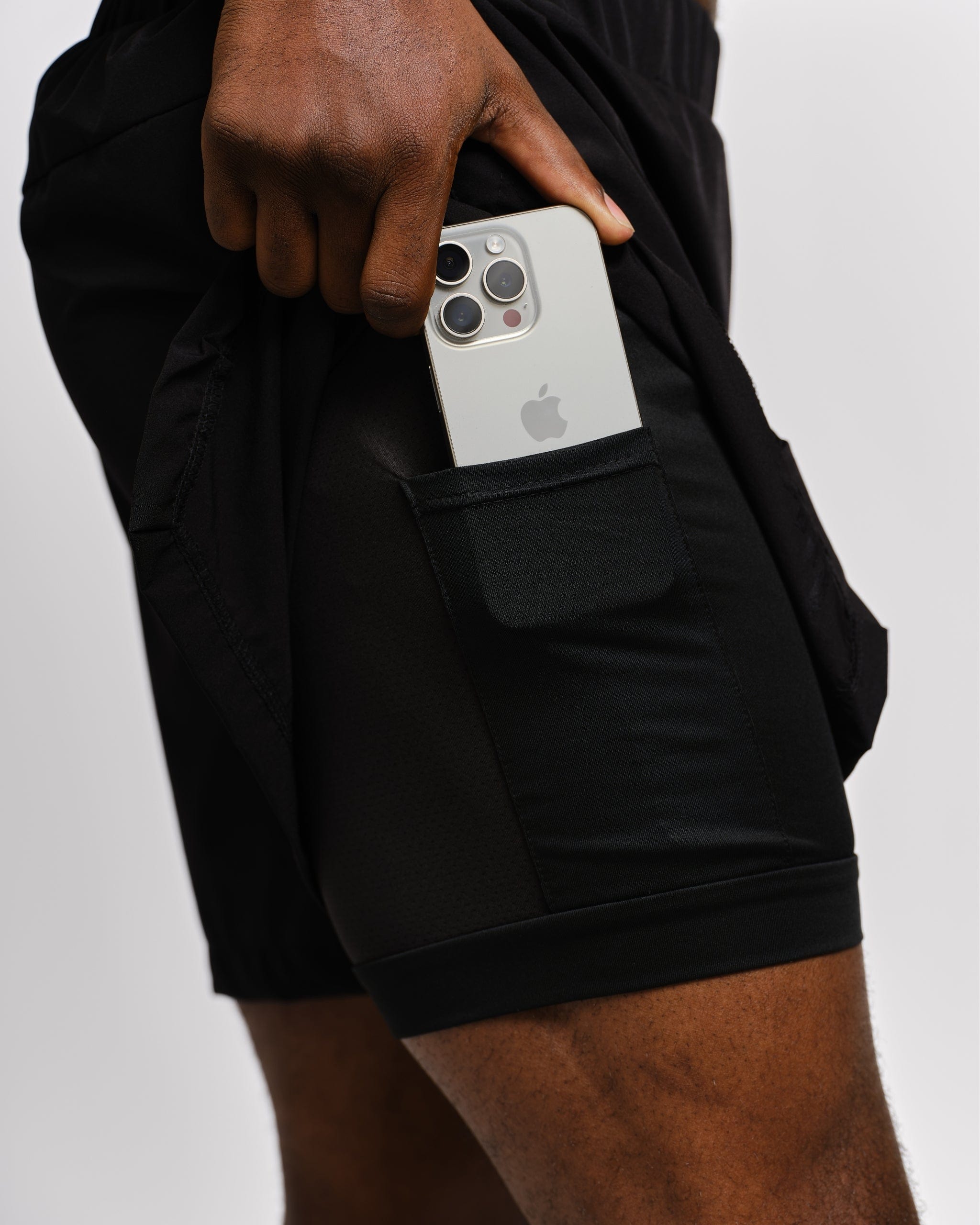 Stride running shorts
