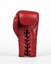 Caged 'X' Series Boxing Gloves Laced - Burgundy