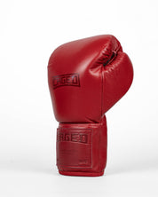 Caged 'X' Series Boxing Gloves Laced - Burgundy