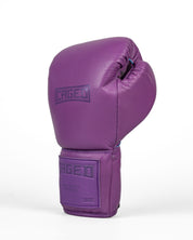 Caged 'X' Series Boxing Gloves Laced - Purple