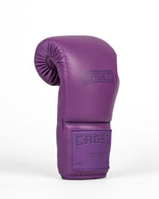 Caged 'X' Series Boxing Gloves Laced - Purple