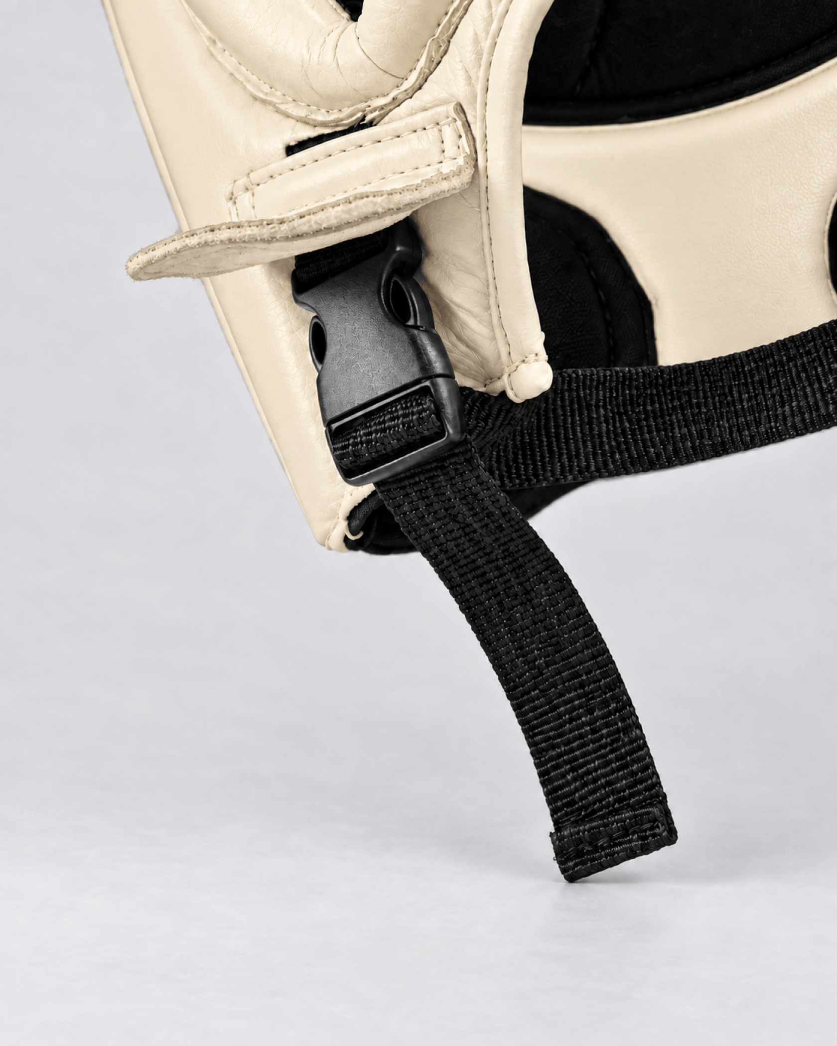 Caged 'X' Series Head Guard - Cream White
